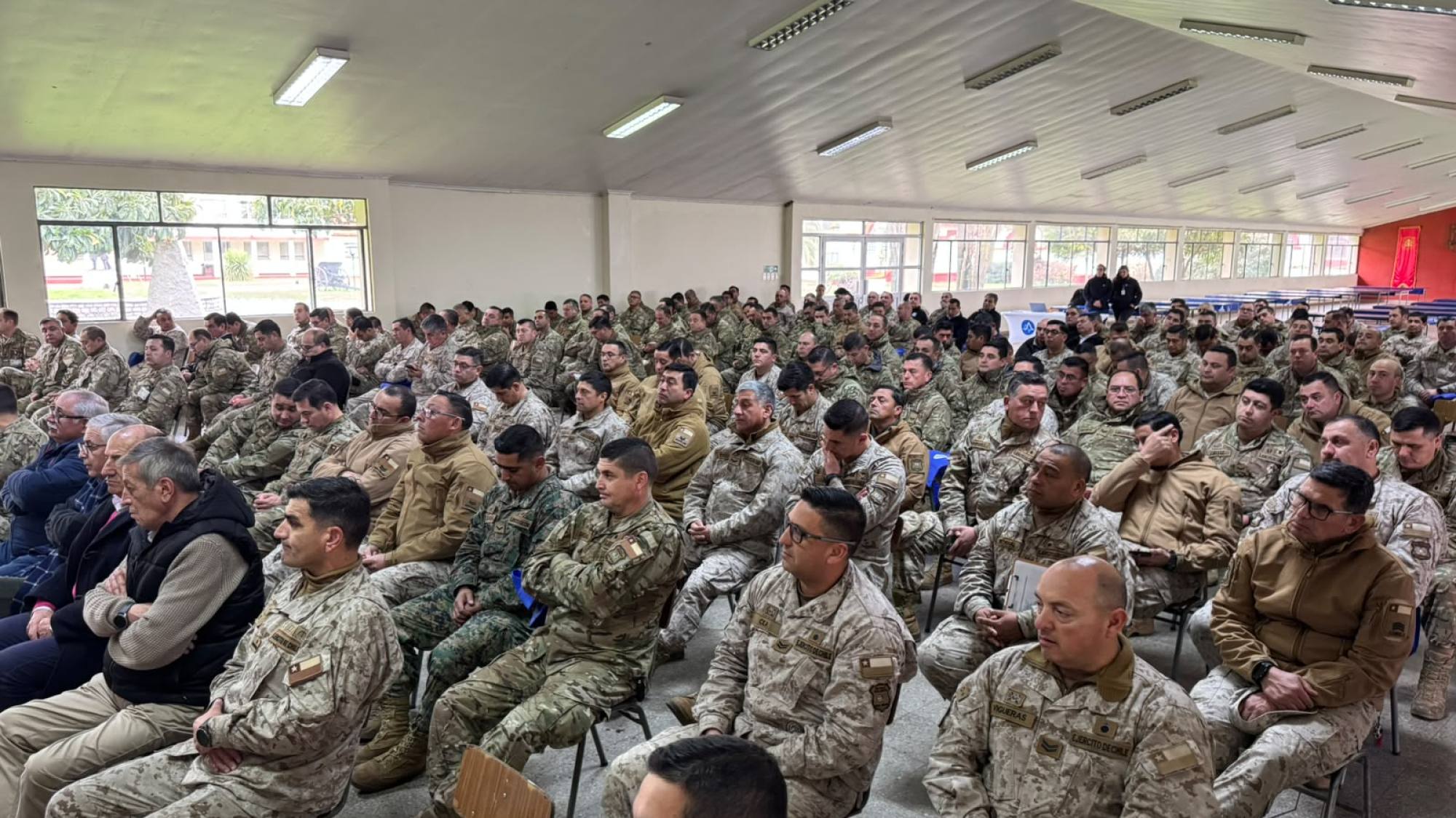 Clínica Andes Salud impulsa la prevención del cáncer de próstata en la Guarnición Militar de Concepción