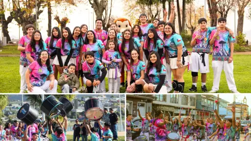 Batucada de Quilleco representará al Biobío en el carnaval Mil Tambores 2026 de Valparaíso