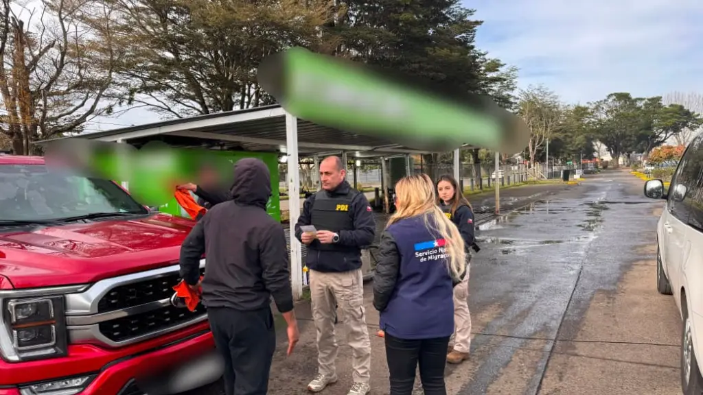 Fiscalización a extranjeros en Temuco, PDI Araucanía