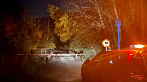 Crecida del río Culenco obliga al cierre de puente alternativo en Nacimiento