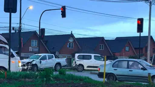 Alta congestión y desvío por caletera en el ingreso a Los Ángeles desde Nacimiento tras accidente de tránsito