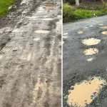Baches, barro y agua acumulada: vecinos del camino a Las Trancas denuncian mal estado de la ruta, La Tribuna