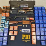 Operativo terminó con la incautación de armas y municiones, PDI Araucanía