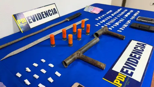 Desarticulan punto de microtráfico en Lota: operativo deja cuatro personas detenidas