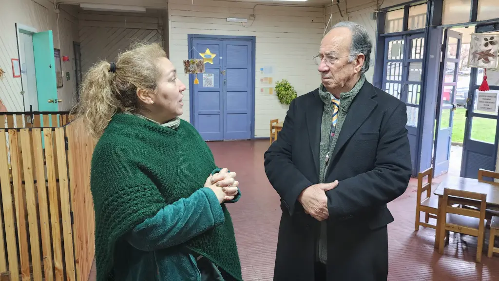 Visita a Jardín Infantil afectado por reiterados robos, Municipalidad de Los Ángeles