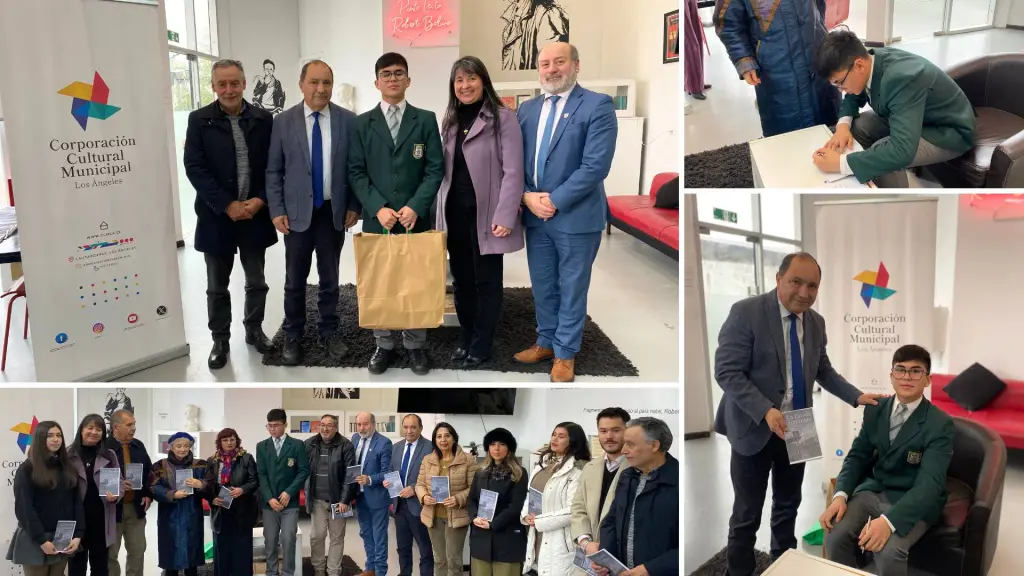 Familiares, docentes y representantes del ámbito cultural asistieron al lanzamiento de la primera publicación de Esteban Alonso Bascone Quezada., Cedidas