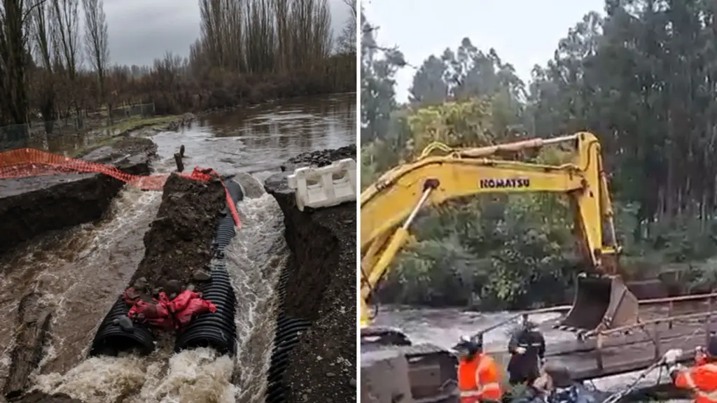 Retiro preventivo de puente mecano afecta conectividad de vecinos en sector Duqueco, La Tribuna