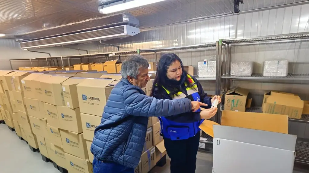 Depósito de Vacunas e Inmunoglobulinas (DVI) ubicado en Talcahuano , Seremi de Salud Biobío