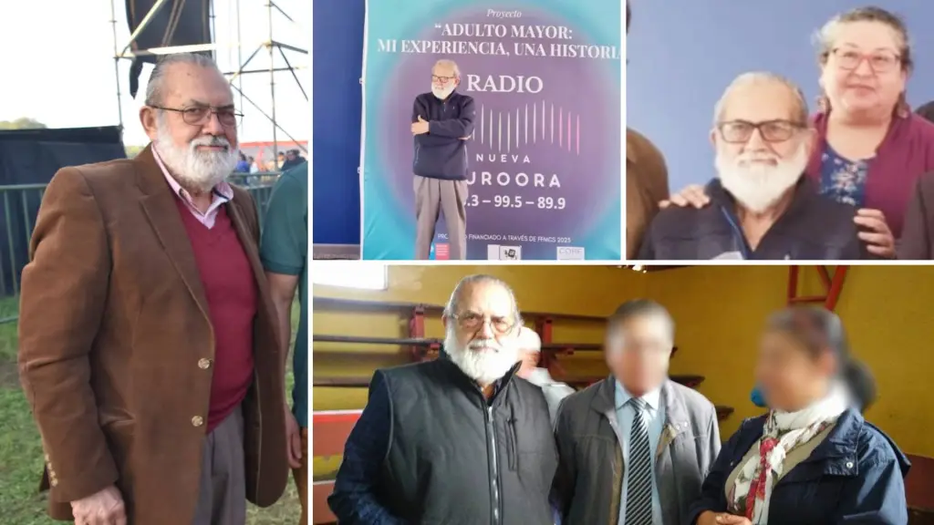 Luis Valdebenito Leiva desarrolló una extensa labor comunitaria y fue reconocido por su aporte a la participación ciudadana., Redes sociales