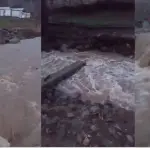 5 familias aisladas en Ralco Lepoy por corte de puente: “Llevamos dos días sin acceso”, cedida