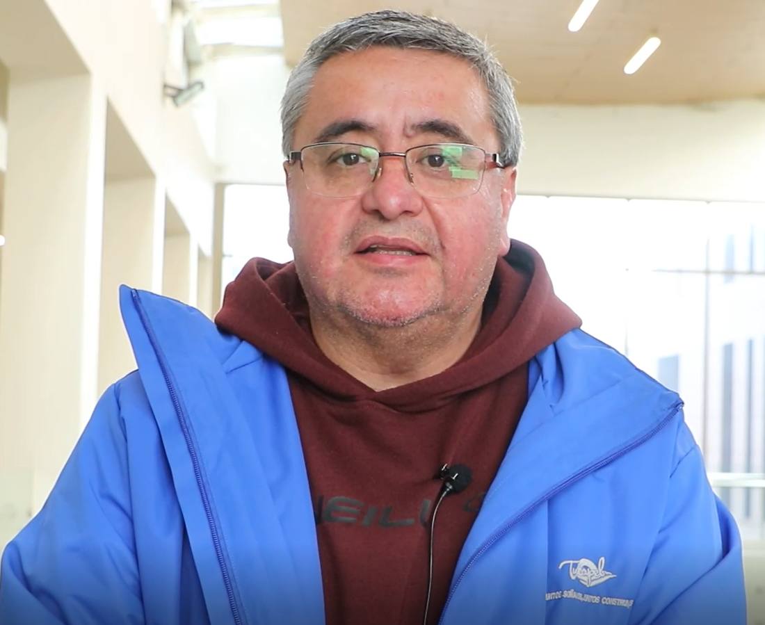 Encargado de emergencias, Juan Carlos Escobar, / Municipalidad de Tucapel
