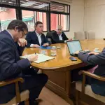 Reunión con Subsecretario de Educación, Municipalidad de Mulchén