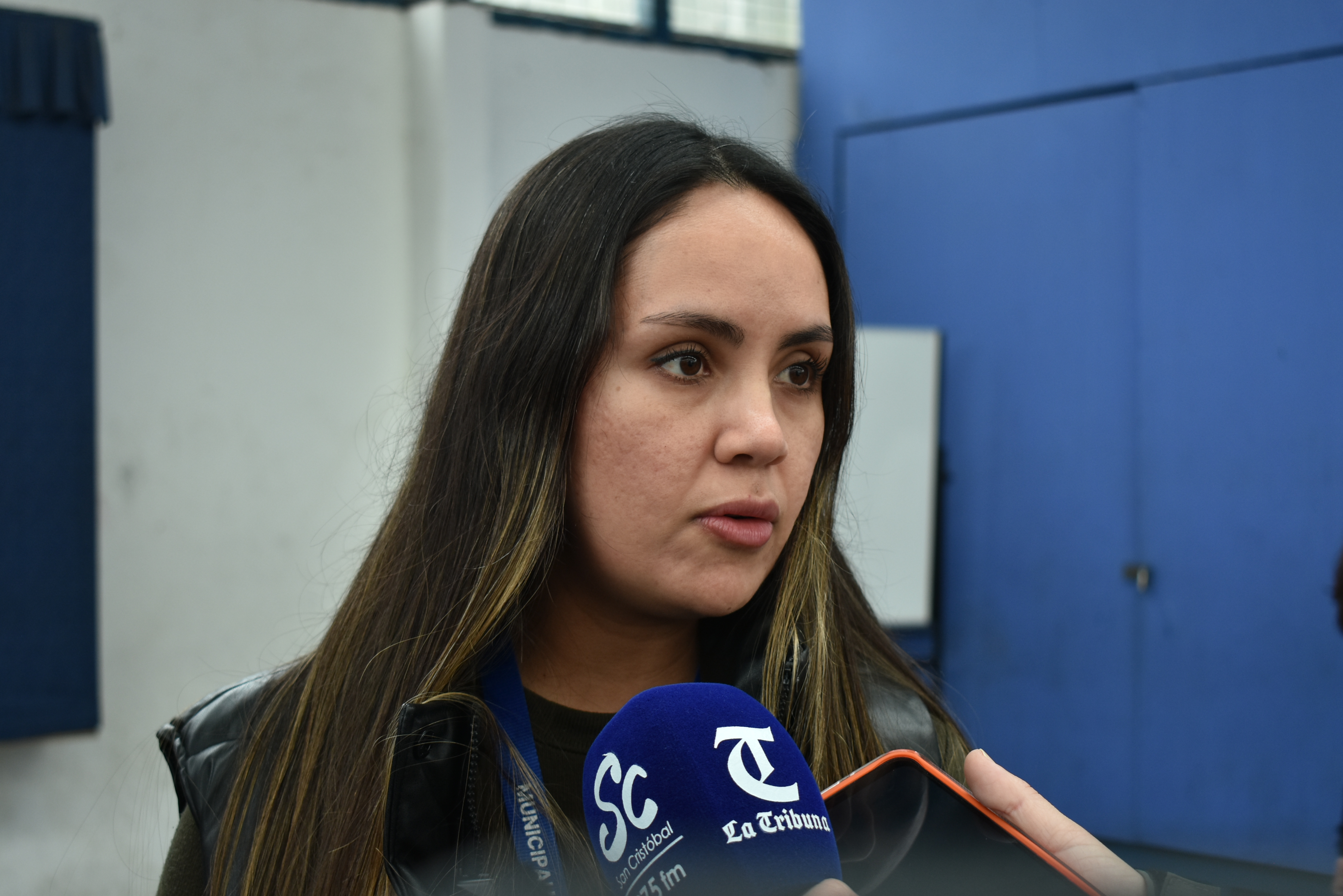 Chyntia Barras, enfermera Dirección Comunal de Salud / La Tribuna