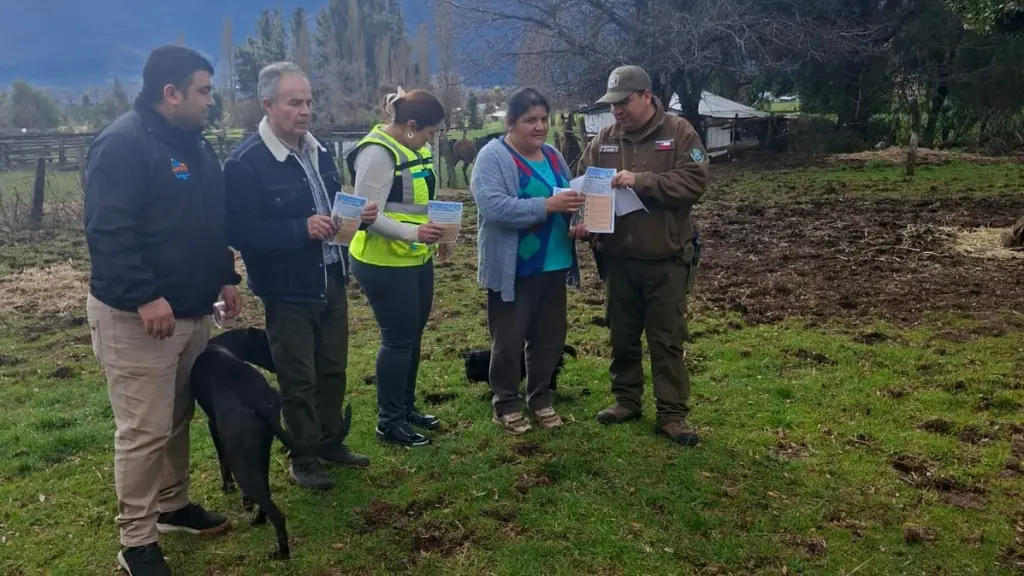 Campaña de prevención contra el abigeato en Antuco, Carabineros de Chile