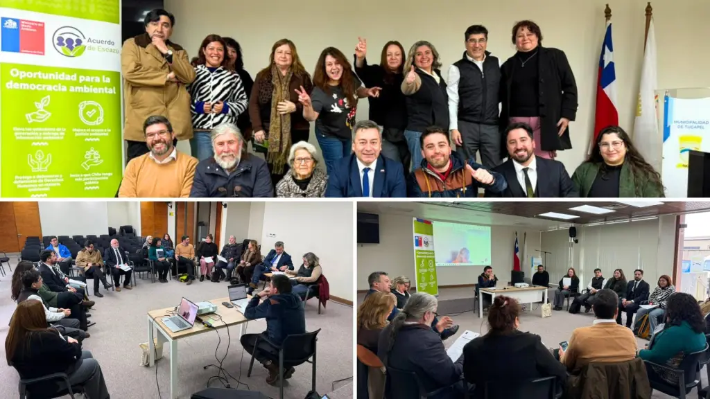La sesión de agosto del Comité Regional de Escazú se desarrolló en Tucapel con participación de autoridades locales y representantes del Comité Ambiental Comunal., Cedidas