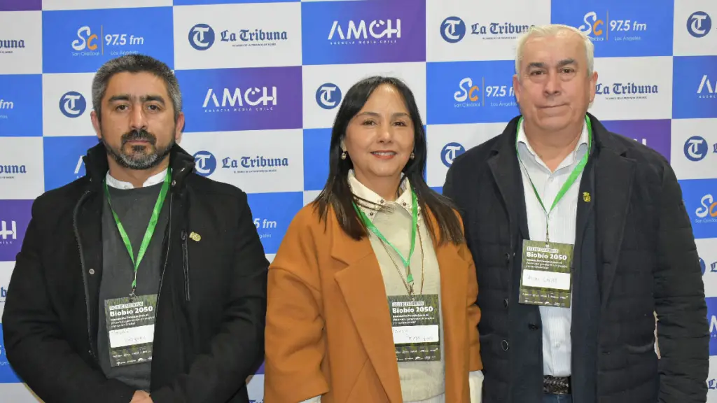 Claudio Vásquez, Fanny Manríquez y Hernán Cartes. | La Tribuna