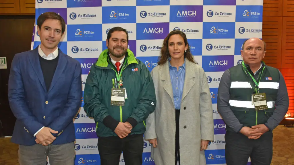 Teodoro Schmidt, Claudio Muñoz, Daniela Santibáñez y Fernando Jara. | La Tribuna