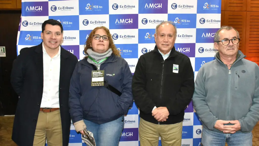 Bernardo Lobos, Sandra Maulén, Renato Paredes y René Muñoz. | La Tribuna
