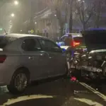 Al momento del atropello, personal de Carabineros también se encontraba en el lugar atendiendo la emergencia, por lo que el conductor fue detenido inmediatamente., redes sociales