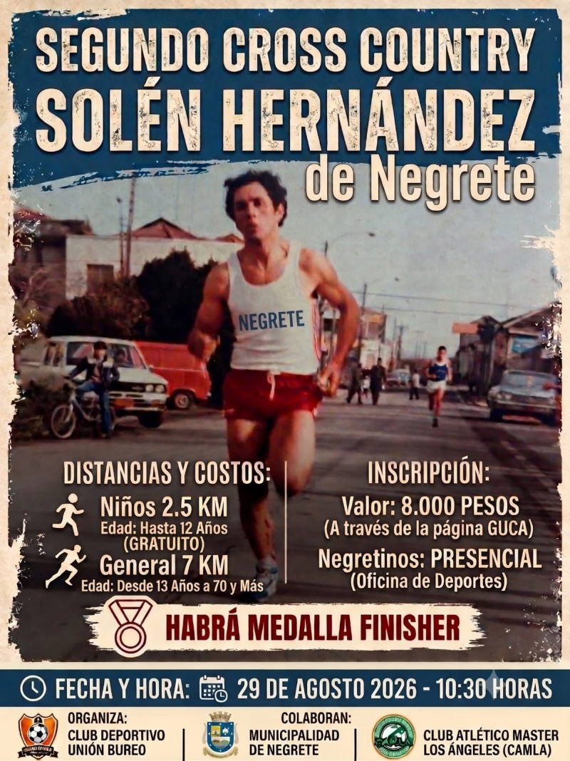 Se viene el segundo Cross Country Solén Hernández / La Tribuna