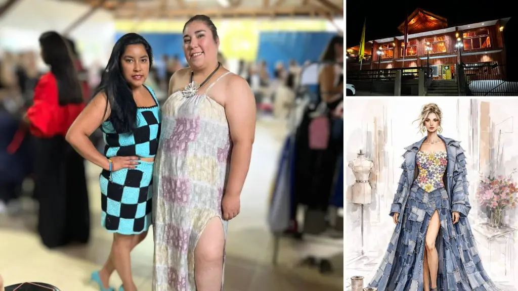 Evelyn y Camila Curriao, diseñadoras de Alto Biobío, serán las beneficiarias de los recursos que se recauden durante la actividad., Cedidas