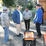 Entrega de generadores eléctricos, Municipalidad de Tucapel