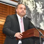 Sergio Giacaman abordó en Los Ángeles la relación de la provincia de Biobío con la capital regional y planteó la necesidad de fortalecer su protagonismo., Fredy Muñoz | La Tribuna
