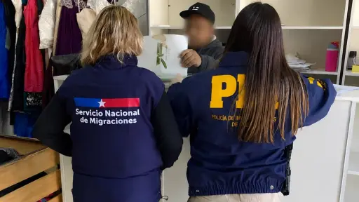 Fiscalización migratoria deja seis personas denunciadas y dos notificaciones de expulsión en Temuco