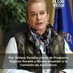 Flor Weisse fiscaliza cierre de Programa Mujeres Rurales y llevara situación a la Comisión de Agricultura