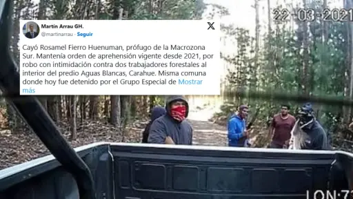 Cayó Rosamel Fierro: Capturan a hombre buscado desde 2021 por robo con intimidación en Carahue