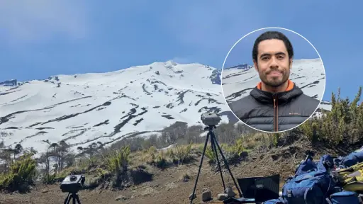 Estudio revela cambios en el sistema interno del volcán Callaqui y refuerza necesidad de monitoreo