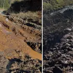 Caminos de Santa Bárbara se mantienen intransitables por reblandecimiento del terreno, Municipalidad de Santa Bárbara
