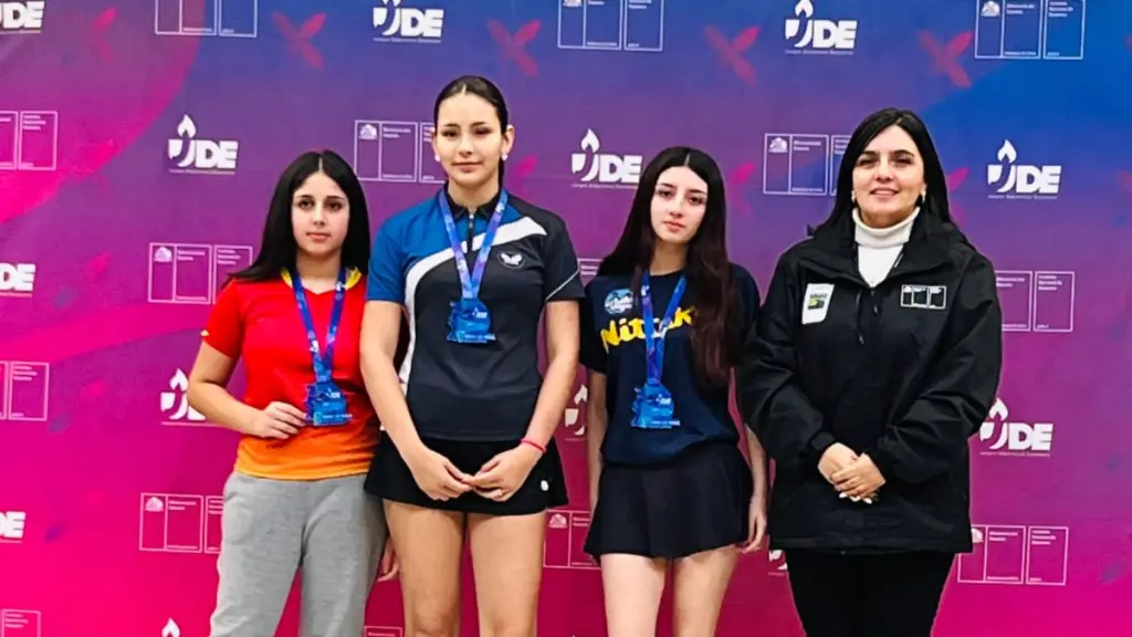 El talento que nace en Santa Fe: Matilde Pradenas Meléndez, Maithe Díaz Astete y Agustina Hermosilla Meléndez son las grandes figuras del tenis de mesa en Biobío, La Tribuna