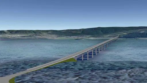Puente Amdel ingresa al SEA y proyecta nueva conexión entre la provincia de Biobío y el Gran Concepción