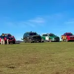 Equipos de emergencia en búsqueda de adulto mayor, Municipalidad de Tucapel
