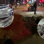 Dos accidentes en cosa de minutos por \'obras no señalizadas\' en avenida Padre Hurtado de Los Ángeles, La Tribuna