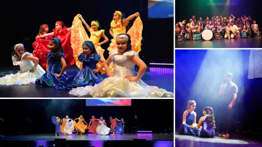 Gala artística celebró cinco años de danza y música en el Teatro Municipal de Los Ángeles