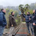 Visita del subsecretario de Desarrollo Regional y Administrativo, Sebastián Figueroa, a la comuna de Santa Bárbara, SUBDERE