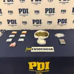 a droga fue incautada por detectives de la PDI de Angol, PDI Araucanía