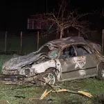Accidente de tránsito en ruta Q-44B, comuna de Nacimiento, Cedida