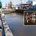 La mañana posterior a la emergencia mostró un panorama distinto en el estero Quilque, escenario donde vecinos compartieron sus experiencias tras el episodio registrado el miércoles., La Tribuna