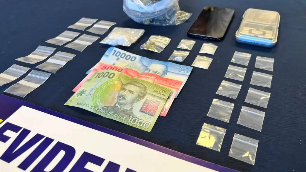 El adolescente fue sorprendido con drogas, PDI Araucanía
