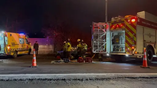 AHORA: Hombre muere en accidente de tránsito en ruta Camino al Peral en Los Ángeles 