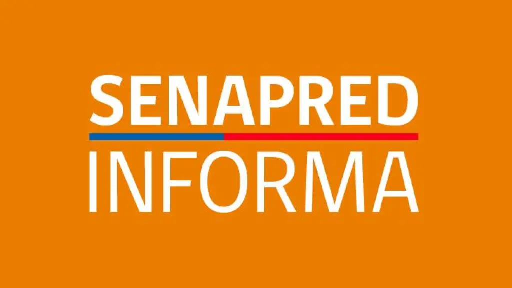 Información, Senapred
