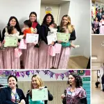 La actividad reunió a madres y sus hijos en una presentación de danza porteo realizada en dependencias del Cesfam Norte de Los Ángeles., @danzaporteo_cangureo
