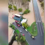 Desborde río Claro, Cedida