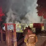 Hombre falleció al interior de su vivienda durante incendio en sector rural de Los Ángeles , La Tribuna
