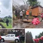 La Junta de Vecinos acompañó su declaración con imágenes de las distintas labores realizadas durante el año y la reciente emergencia., Cedidas