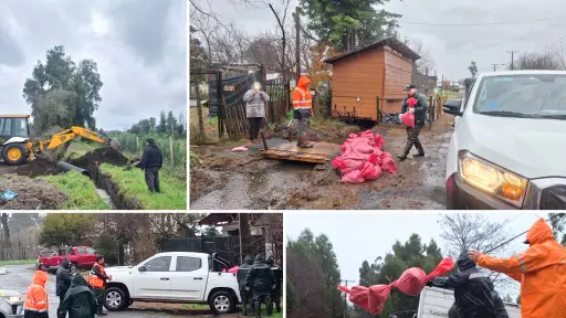 Ante críticas en redes, JJ.VV. de Chacayal Norte asegura que hubo acciones antes y durante la emergencia