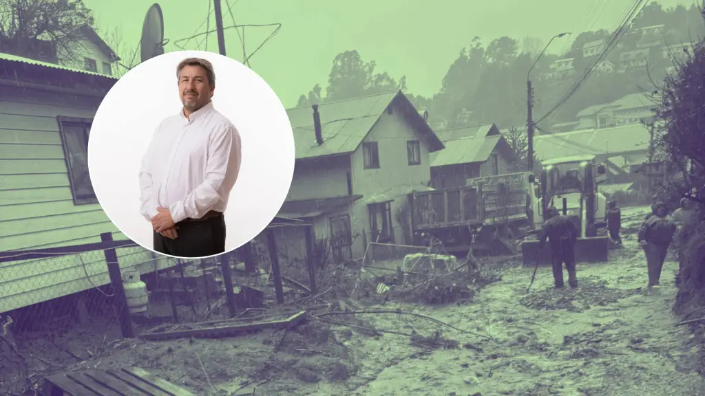 El director de Carrera de Construcción Civil de la Universidad de Las Américas, Fernando Mandiola, explicó cuáles son los factores que aumentan la vulnerabilidad de una vivienda frente a lluvias intensas., contexto - cedida